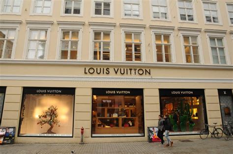 Louis Vuitton Copenhague Store in Copenhagen K, Denmark.